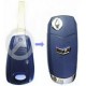 GUSCIO UN BOTTONE TRASFORMAZIONE DA CHIAVE FISSA A FLIP PROFILO SIP22 COD111