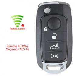 Radiocomando Fiat 500X - 500 L - FREEMONT TIPO Quattro Tasti - MEGAMOS AES 48