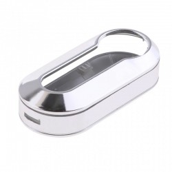 Guscio Fiat Tre Tasti Flip SIP22 Silver