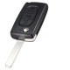Radiocomando Citroen - Peugeot Tre Tasti Flip HU83 - 434 Mhz