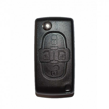 Radiocomando Citroen/Peugeot Quattro Tasti Flip HU83 - 434 Mhz