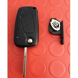 Guscio Fiat Nero Due Tasti Flip SIP22