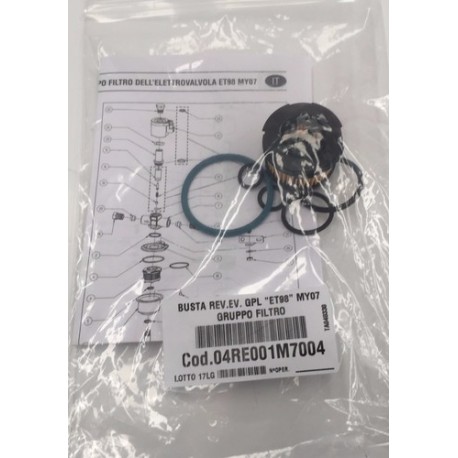 Kit di riparazione BRC Rev.Ev. GPL "ET98" MY07 Gruppo Filtro