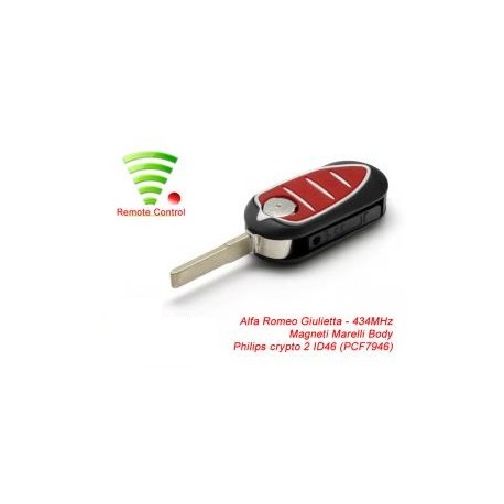 Radiocomando Alfa Romeo Mito Tre Tasti SIP22 - 434 Mhz